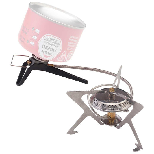 Windpro II stove with Windshield